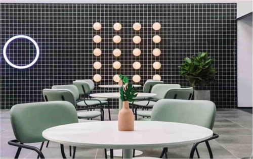 中关村科技服务大厦接待区